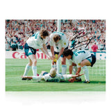 Paul Gascoigne Signed A4 Photo