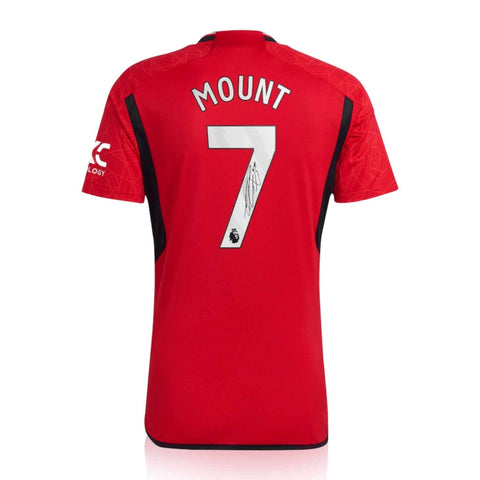 Mason Mount Signed Manchester United 2023/24 Home Shirt