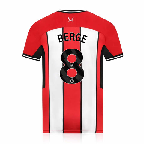 Sander Berge Signed Sheffield United 2023/24 Home Shirt