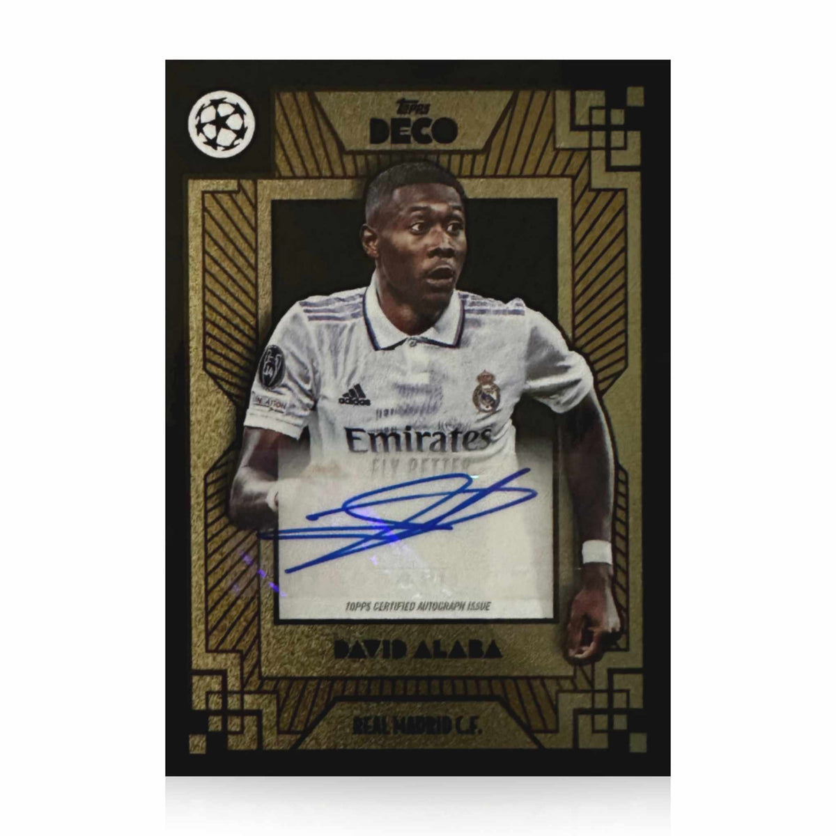 TOPPS サッカーカード MUSEUM COLLECTION DAVID ALABA BAYERN 42/50 #FA-DA 送料無料 中古 IT2 David Alaba Signed Topps Deco Base Card – The Collectors Corner