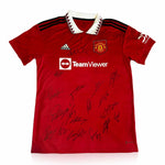 Squad Signed Manchester United 2022/23 Home Shirt