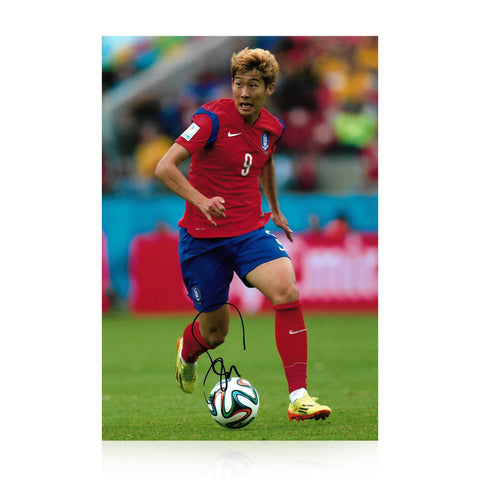 Son Heung-min Signed 12x8 Photo