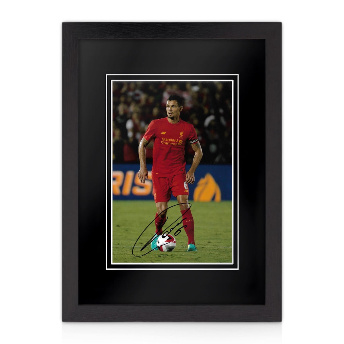 Dejan Lovren Signed 12x8 Photo – The Collectors Corner