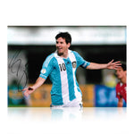 Lionel Messi Signed 12x8 Photo