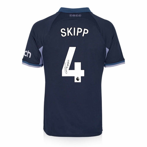 Oliver Skipp Signed Tottenham 2023/24 Away Shirt