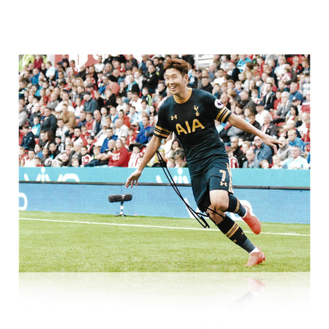 Son Heung-min Signed 10x8 Photo