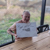 Paul Gascoigne Signed A4 Photo