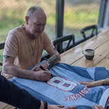 Paul Gascoigne Signed Euro 96 England Away Shirt With “Gazza” Inscription