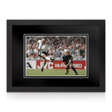 Paul Gascoigne Signed A4 Photo