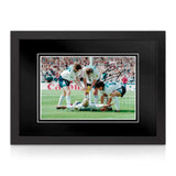 Paul Gascoigne Signed A4 Photo