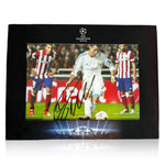 Cristiano Ronaldo Signed La Decima Penalty 16x12 Photo With Champions League Display Box