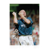 Paul Gascoigne Signed A4 Photo
