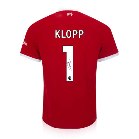 Jurgen Klopp Signed Liverpool 2023/24 Home Shirt