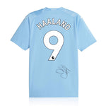 Erling Haaland Signed Manchester City 2023/24 Home Shirt