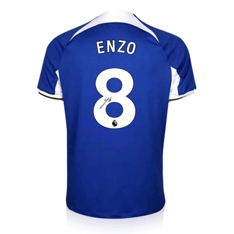 Enzo Fernandez Signed Chelsea 2023/24 Home Shirt