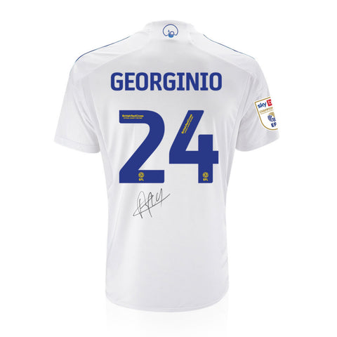 Georginio Rutter Signed Leeds United 2023/24 Home Shirt