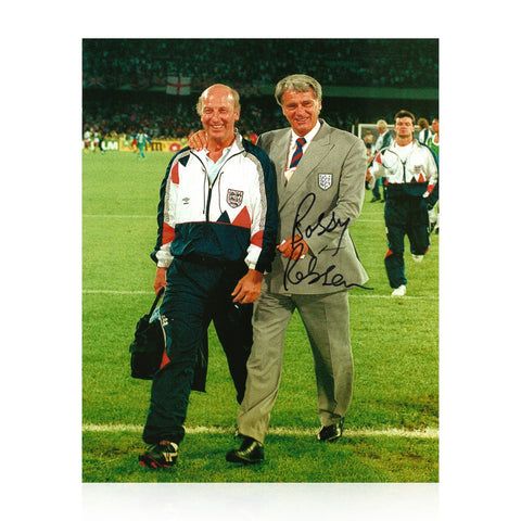 Sir Bobby Robson Signed 10x8 Photo