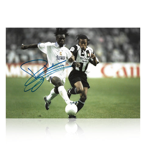 Clarence Seedorf Signed 12x8 Photo