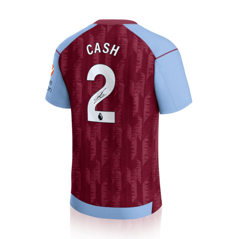 Matty Cash Signed Aston Villa 2023/24 Home Shirt