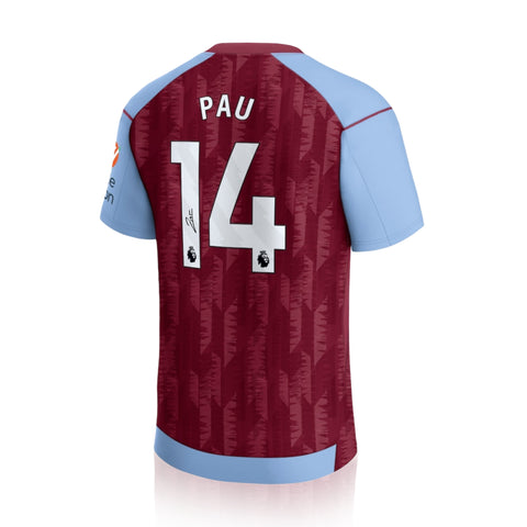 Pau Torres Signed Aston Villa 2023/24 Home Shirt