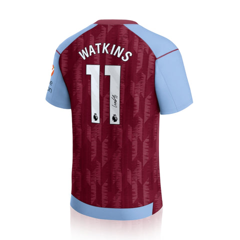 Ollie Watkins Signed Aston Villa 2023/24 Home Shirt