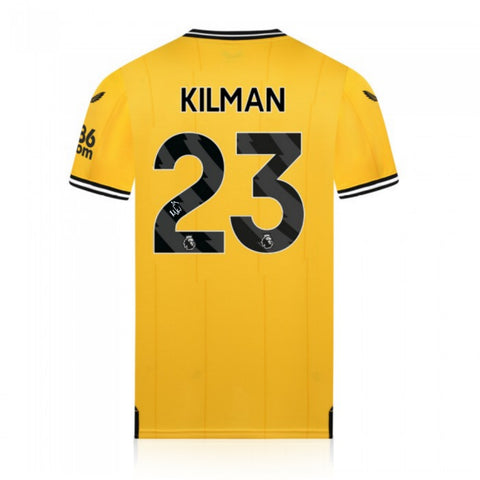 Max Kilman Signed Wolves 2023/24 Home Shirt