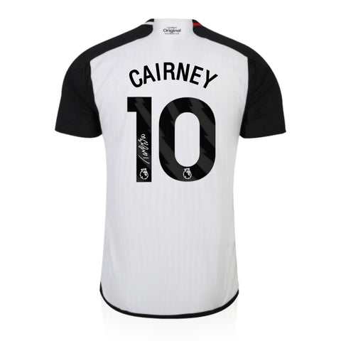 Tom Cairney Signed Fulham 2023/24 Home Shirt