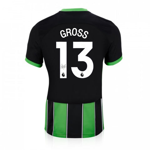 Pascal Groß Signed Brighton 2023/24 Away Shirt