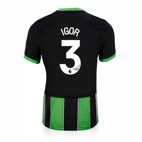 Igor Signed Brighton 2023/24 Away Shirt