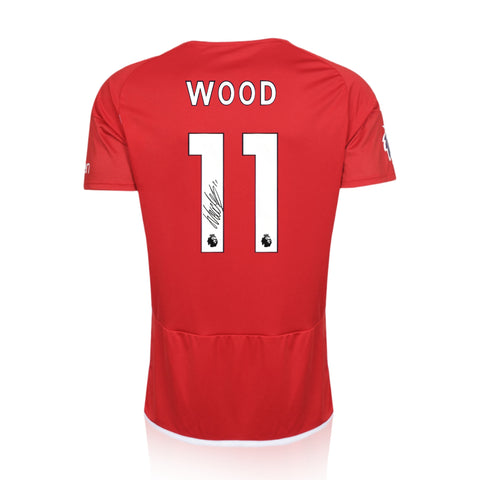 Chris Wood Signed Nottingham Forest 2023/24 Home Shirt