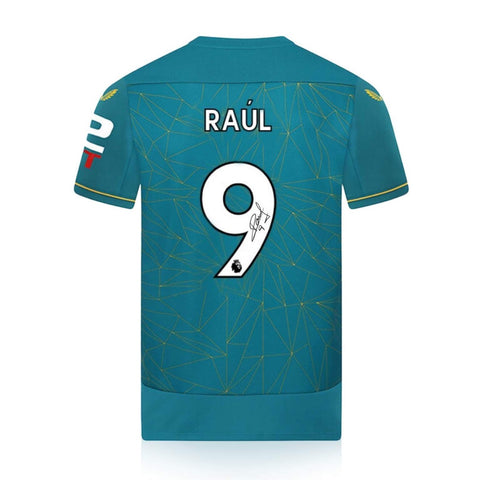 Raul Jiminez Signed Wolves 2022/23 Away Shirt