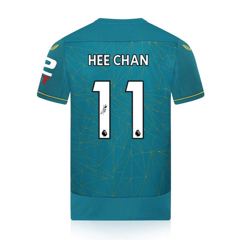 Hwang Hee-chan Signed Wolves 2022/23 Away Shirt