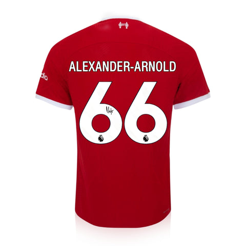 Trent Alexander-Arnold Signed Liverpool 2023/24 Home Shirt