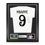 Kylian Mbappé Signed Framed Real Madrid 2024/25 Home Shirt