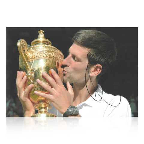 Novak Djokovic Signed 12x8 Photo
