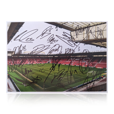 Middlesbrough 23/24 Squad Signed A4 Photo