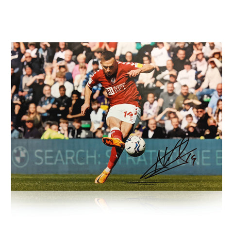 Andreas Weimann Signed A4 Photo