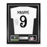 Kylian Mbappé Signed Framed Real Madrid 2024/25 Home Shirt