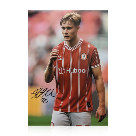Sam Bell Signed A4 Photo