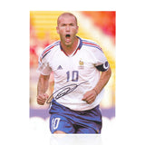 Zinedine Zidane Signed 12x8 Photo