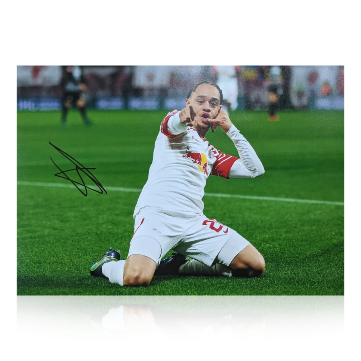 Xavi Simons Signed A4 – The Collectors Corner