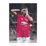 Amad Diallo Signed 12x8 Photo