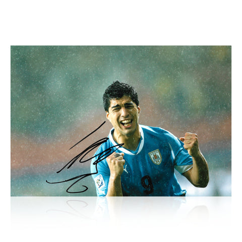 Luis Suarez Signed 12x8 Photo