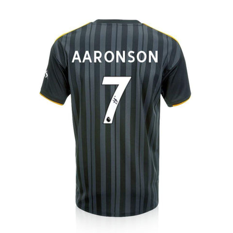 Brenden Aaronson Signed Leeds United 2022/23 Third Shirt