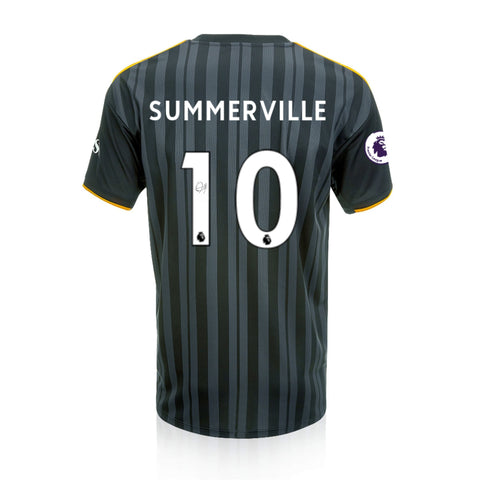 Crysencio Summerville Signed Leeds United 2022/23 Third Shirt