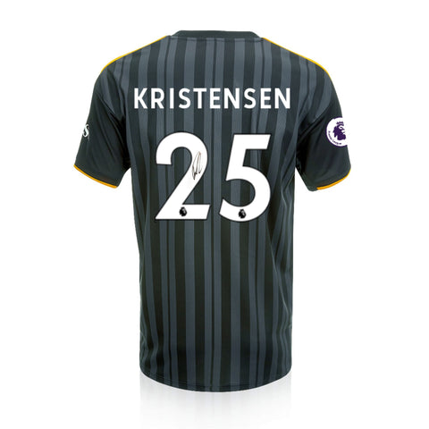 Rasmus Kristensen Signed Leeds United 2022/23 Third Shirt