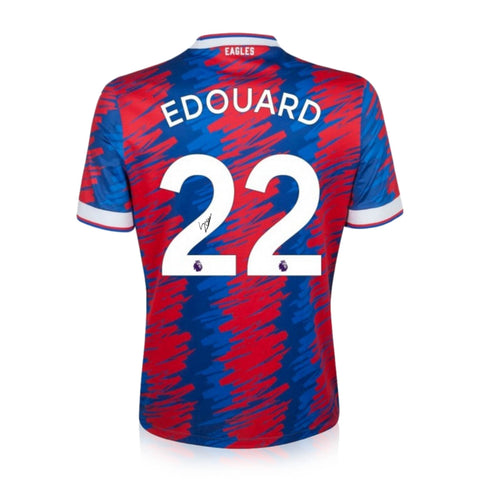 Odsonne Édouard Signed Crystal Palace 2022/23 Home Shirt