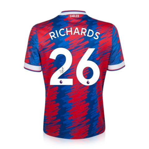 Chris Richards Signed Crystal Palace 2022/23 Home Shirt