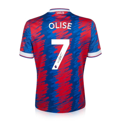 Michael Olise Signed Crystal Palace 2022/23 Home Shirt