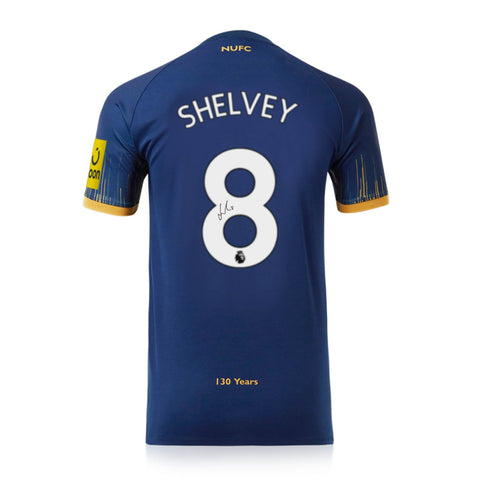 Jonjo Shelvey Signed Newcastle 2022/23 Away Shirt